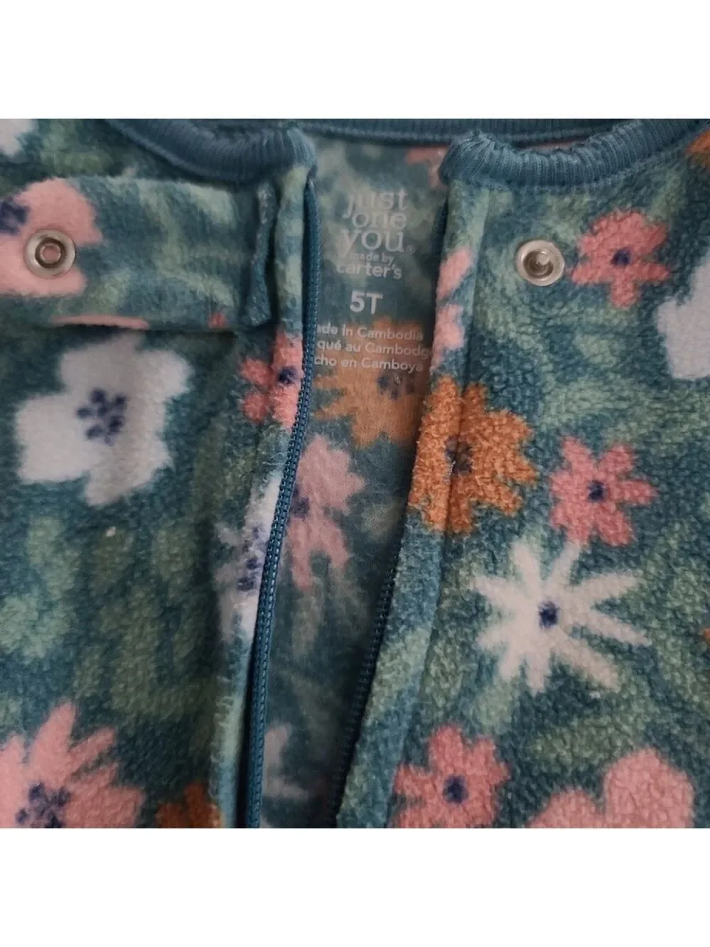 Carter's 5T Footed Pajamas NWOT